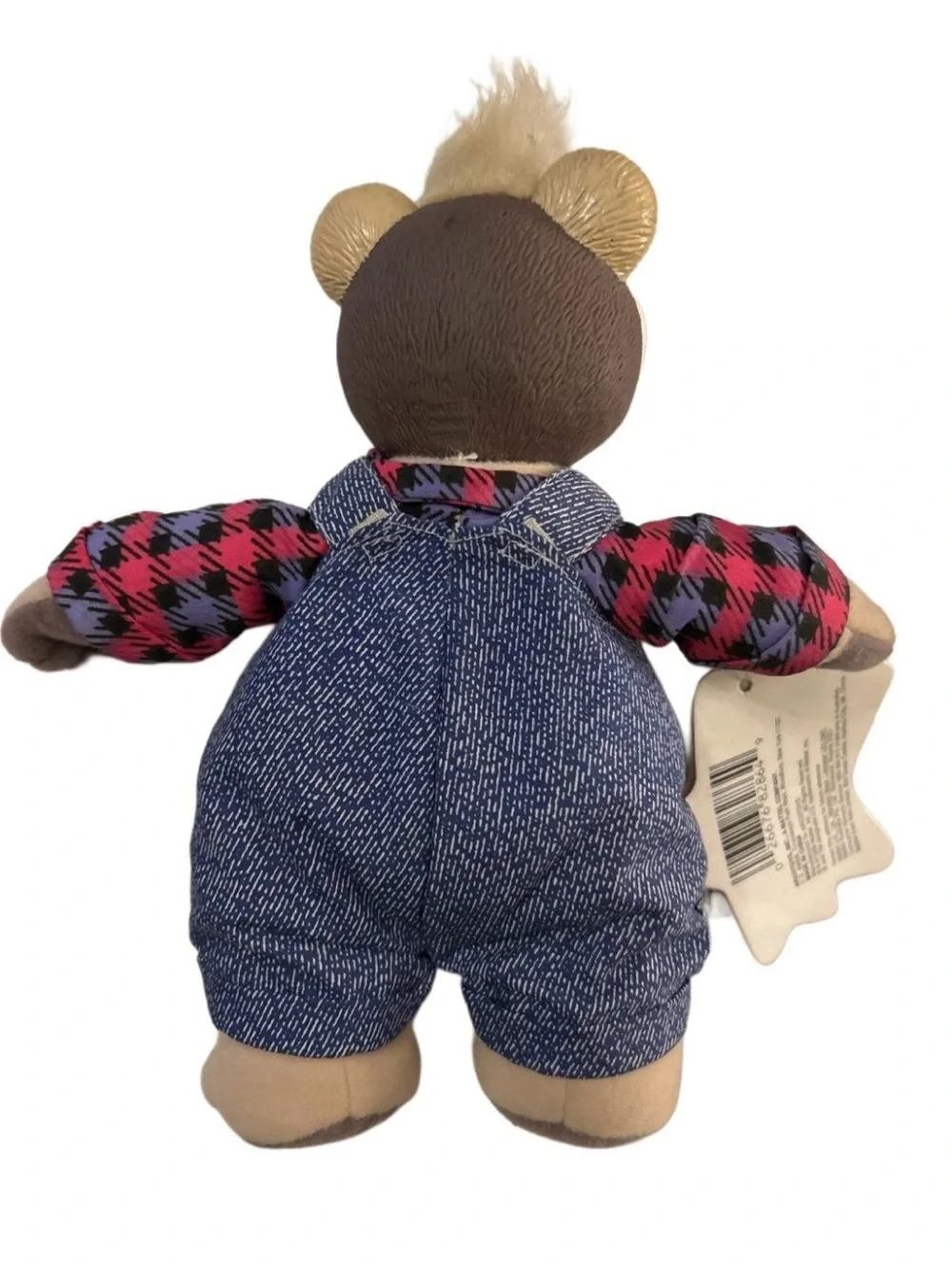 Vintage Talking Bubba Bear Mattel Toy 1999 Stuffed Animal Plush Original Tags